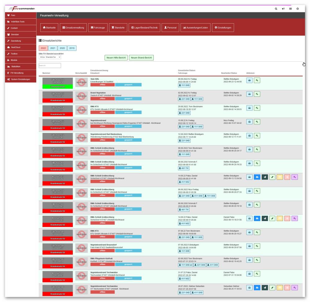 Fire-Commander Software